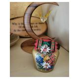 Mixed Lot of Decorative Pottery, Candleholders & Figurines