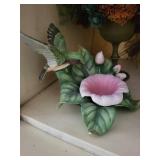 Mixed Lot Decorative Bird and Floral Accent Pieces