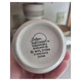 International Tableworks Stoneware Dinnerware Mixed Lot