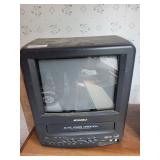 Vintage Sansui COM0961B AC/DC TV VCR Combo With Remote