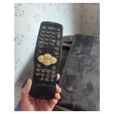 Vintage Sansui COM0961B AC/DC TV VCR Combo With Remote