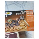Nordic Ware Cookies, Hamilton Beach Knife & Recipe Card Mixed Lot