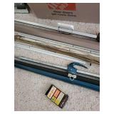 Mixed Lot: Curtain Rods, Window Hardware & Quik Splice 8mm Splicer