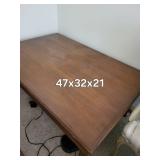 Wooden Dining Table 47 X 32 X 21 in