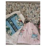 Mixed Lot Floral Bedding Textiles