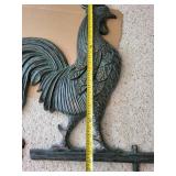 Mixed Lot: 3 Rooster Cast Wall Hangings
