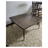 Wood Dining Table & Bench Set