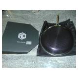 Hexclad Hybrid Nonstick 12 Inch Fry Pan with Tempered Glass Lid