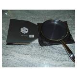 Hexclad Hybrid Nonstick 10 Inch Fry Pan with Tempered Glass Lid