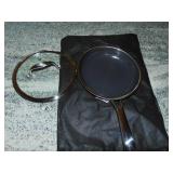 Hexclad Hybrid Nonstick 8 Inch Fry Pan with Tempered Glass Lid