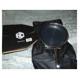 Hexclad Hybrid Nonstick 10 Inch Fry Pan with Tempered Glass Lid
