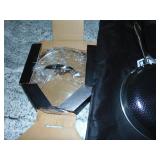 Hexclad Hybrid Nonstick 8 Inch Fry Pan with Tempered Glass Lid