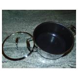 HexClad 7-Quart Hybrid Deep Sauté Pan/Chicken Fryer with Lid
