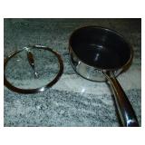 HexClad 3-Quart Hybrid Nonstick Saucepan with Lid