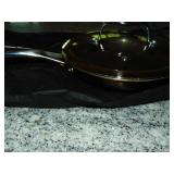 Hexclad Hybrid Nonstick 8 Inch Fry Pan with Tempered Glass Lid