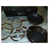 HexClad 7-Piece Hybrid Nonstick Cookware Set Wok  With Lids