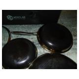 HexClad 7-Piece Hybrid Nonstick Cookware Set Wok  With Lids