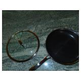 Hexclad Hybrid Nonstick 12 Inch Fry Pan with Tempered Glass Lid