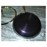 Hexclad Hybrid Nonstick 12 Inch Fry Pan with Tempered Glass Lid