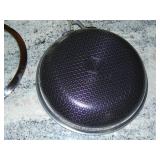 Hexclad Hybrid Nonstick 8 Inch Fry Pan with Tempered Glass Lid