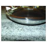 Hexclad Hybrid Nonstick 12 Inch Fry Pan with Tempered Glass Lid