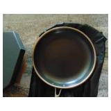 Hexclad Hybrid Nonstick 12 Inch Fry Pan with Tempered Glass Lid