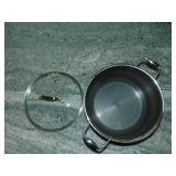 HexClad 7-Quart Hybrid Deep Sauté Pan/Chicken Fryer with Lid