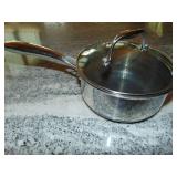 HexClad 2-Quart Hybrid Nonstick Saucepan with Lid