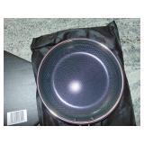 Hexclad Hybrid Nonstick 10 Inch Fry Pan with Tempered Glass Lid