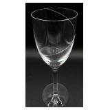 Kosta Boda Hand Blown Crystal "Line" Wine Glasses - Set of 10