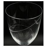 Kosta Boda Hand Blown Crystal "Line" Wine Glasses - Set of 10