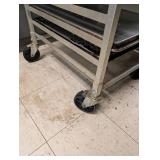 Stainless Steel Bakery Rack With Sheet Pans