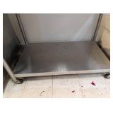 Stainless Steel Work Table With Lower Shelf and Casters (Table Only)