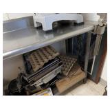 Stainless Steel Commercial Prep Table (Table Only)