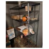 Chrome Wire Shelving Unit 5-Shelf