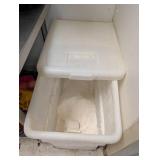 NSF Plastic Ingredient Bin With Lid