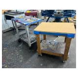 Lot of 2 - Rolling Tables