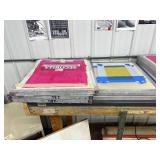 Diamond EEz  +  Wood Shelf + Lot of Screen-Printing Aluminum Screens