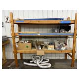 Large Wood Shelf + All Contents