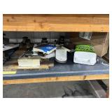 Large Wood Bench + All Contents
