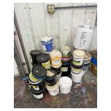 Large lot of Ink - Bins - Shelf And all Misc.