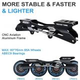 Inline Skates for Women Men, Outdoor Street Blades Roller Adult Male Female, Professional Fitness Roller Skates Blades for Unisex