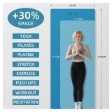 Extra Long & Wide Thick Yoga Mat for Tall Men & Women,76