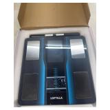 LOFTILLA Smart Scale for Body Weight, 8-Electrode Bluetooth Bathroom Scale with BMI Body Fat Muscle Mass, 50+ Full Body Composition Metrics, High Accurate Scales with 5.4" Large LED Display Black