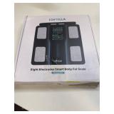 LOFTILLA Smart Scale for Body Weight, 8-Electrode Bluetooth Bathroom Scale with BMI Body Fat Muscle Mass, 50+ Full Body Composition Metrics, High Accurate Scales with 5.4" Large LED Display Black