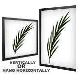 NAOKBOEE 15x24 Picture Frame in Black, Photo Frames with Plexiglass, Horizontal and Vertical Formats for Wall Mounting