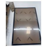 NAOKBOEE 15x24 Picture Frame in Black, Photo Frames with Plexiglass, Horizontal and Vertical Formats for Wall Mounting