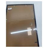 NAOKBOEE 15x24 Picture Frame in Black, Photo Frames with Plexiglass, Horizontal and Vertical Formats for Wall Mounting