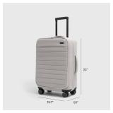 $225 Away Bigger Carry-On Luggage - 23-Inch Lightweight, Expandable Softside Suitcase with 360  Spinner Wheels, Interior Compression System, TSA-Accepted Lock - Cloud Gray