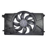 Engine AC Condenser Radiator Cooling Fan Assembly Compatible with Ford Focus 2012-2017 2.0L OEM# TYC622800 674-01053 622800